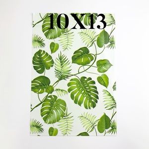 25 Pack | Banana Leaves Poly Mailers